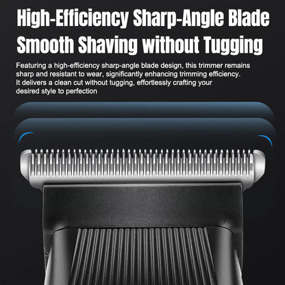 Beard Trimmer, 3 in 1 Hair Clippers and Mens Grooming Kit, Face, Nose, Ear Hair Trimmer - Black - view 3