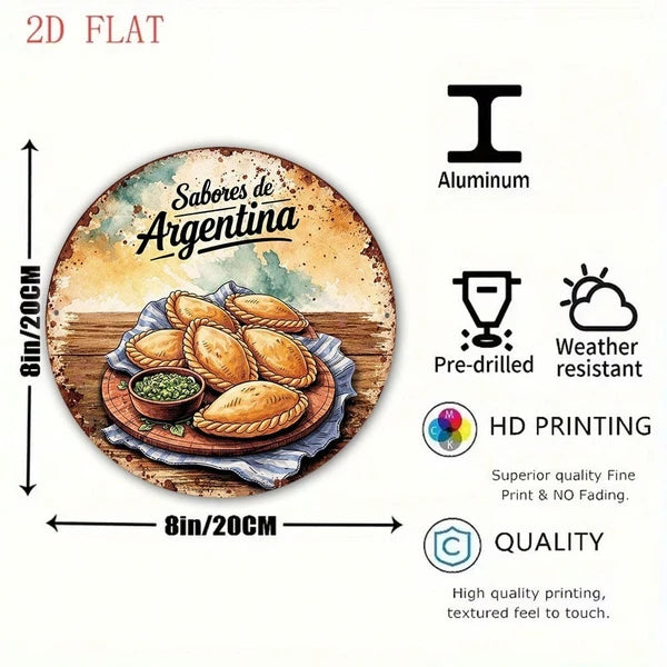 1pc Argentinian Empanada Wall Decor, Pc Argentinian Empanada Wall Decor, Empanada Wall Decor - view 4