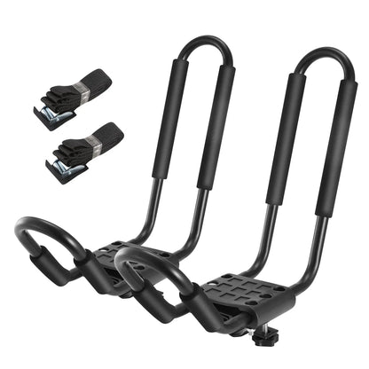 Universal Kayak Roof Rack J Bar, 1 Pairs-Bar Rack HD Kayak Carrier Canoe Boat Surf Ski Roof Top Mount Car SUV Crossbar - view 6