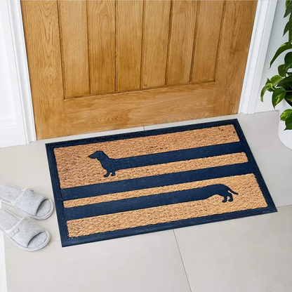Funny Coir Doormat Hello There Welcome Front Porch Decor Doormat For The Entrance Way Outdoor With Heavy-Duty Non Slip - view 3