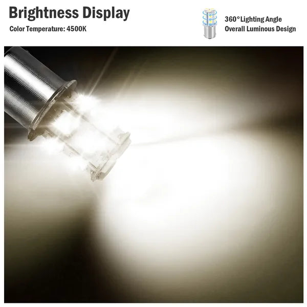 20Pcs 12V Car Light Bulbs 4500K 14MM Aluminum Alloy Turn Signal Light - view 2
