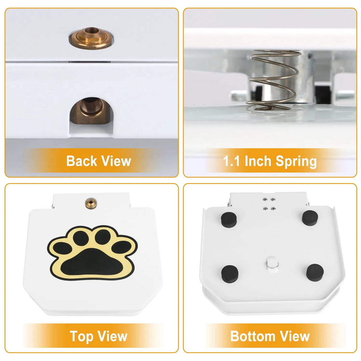 Dog Water Fountain Outdoor,No Electricity Step-On Activated Pet Sprinkler - view 5