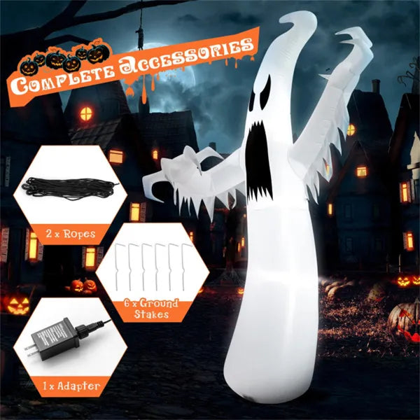 12 Feet Halloween Inflatable Ghost Decoration - view 8