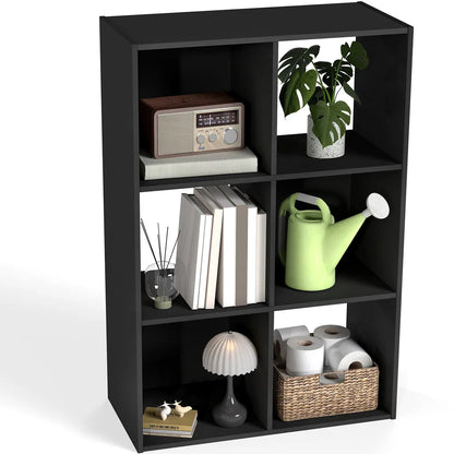Cube Storage Organizer - Open Cube Bookshelf With Removable Back Panels, Display Storage Bookcase For Living Room - view 8