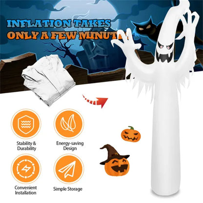 12 Feet Halloween Inflatable Decoration With Built - view 9