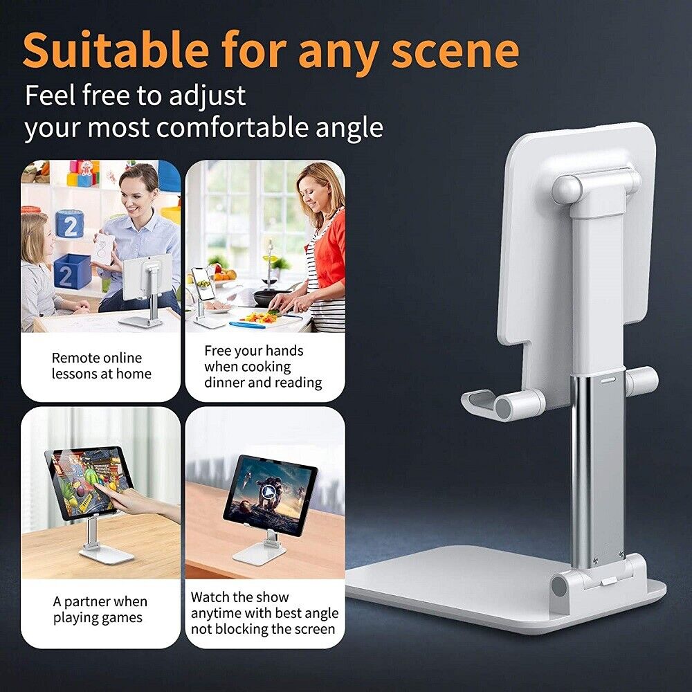 Cell Phone Stand Desktop Holder Tablet Stand Mount Mobile Phone Desktop Tablet Holder Table Cell Foldable Extend - view 8