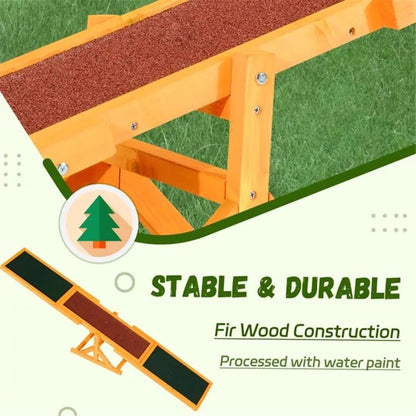Wooden Dog Agility Seesaw - view 5