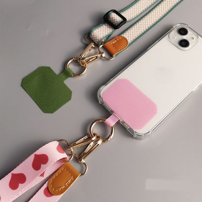 Mobile Phone Lanyard Crossbody Bag Solid Color Long Braces Detachable Multi-purpose Strap Rope - view 3