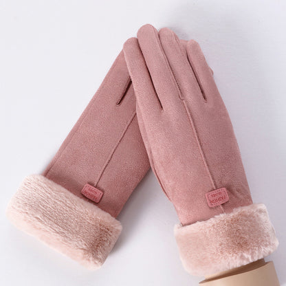 Touchscreen Compatible Thermal Gloves For Women Cyclists - view 8