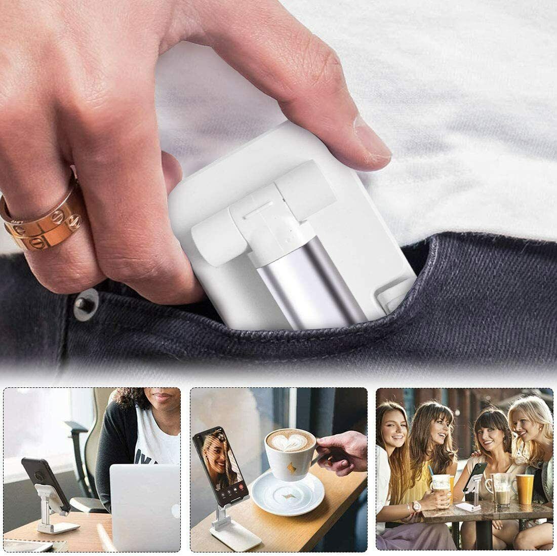 Cell Phone Stand Desktop Holder Tablet Stand Mount Mobile Phone Desktop Tablet Holder Table Cell Foldable Extend - view 6
