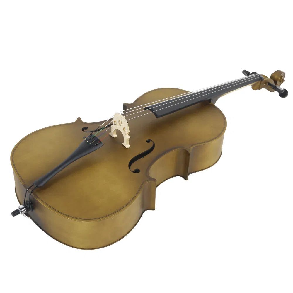 4/4 Acoustic Cello Case Bow Rosin Wood Color (Old code:86308904) - view 2
