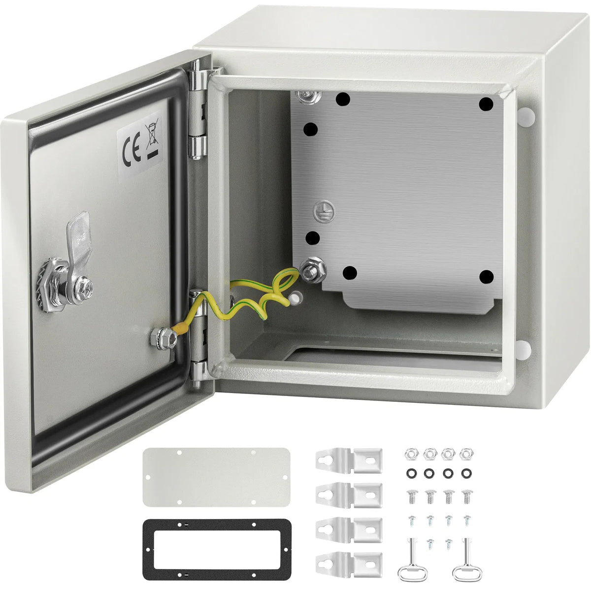 VEVOR NEMA Steel Enclosure, NEMA 4X Steel Electrical Box, IP66 Waterproof & Dustproof