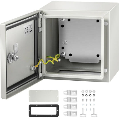 VEVOR NEMA Steel Enclosure, NEMA 4X Steel Electrical Box, IP66 Waterproof & Dustproof