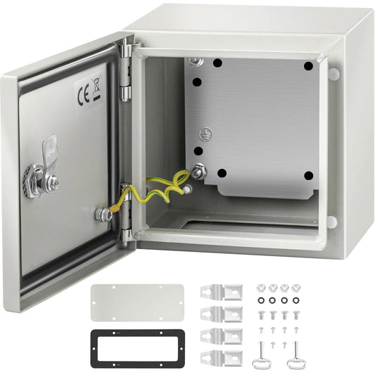 VEVOR NEMA Steel Enclosure, NEMA 4X Steel Electrical Box, IP66 Waterproof & Dustproof