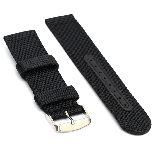 18mm 20mm 22mm 24mm Military Canvas Nylon Wrist Watch Band Strap Bracelet Sport - view 2