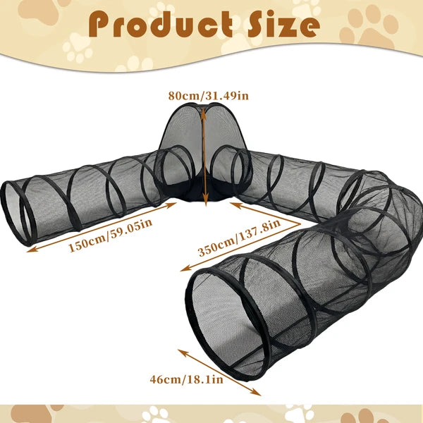 Outdoor Cat Enclosure, Portable Cat Tents For Outside, Cage Free Outside Cat Playpen Pet Enclosure - view 4