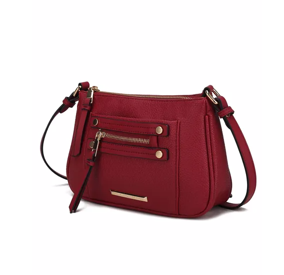 MKF Collection Essie Crossbody Handbag Vegn Leather By Mia - view 3