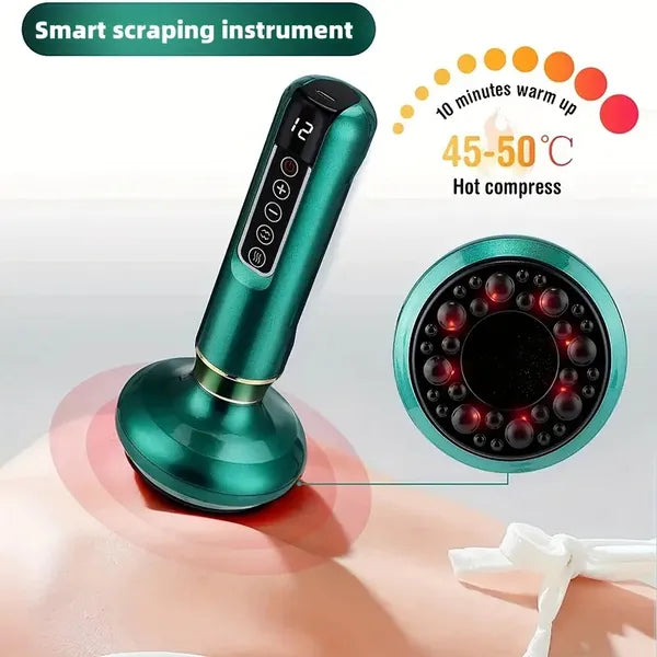Body Gua Sha Scraping Massager. 12 Level Electric Vacuum Cupping Massager - view 2