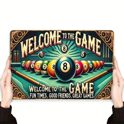 8x12 Inch ( 20.3x30.5cm ) Vintage Retro Aluminum Sign - view 3