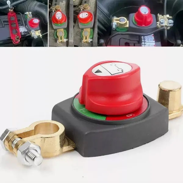300A 12V-48V Battery Isolator Switch, Main Power Cut-Off For Car, Boat, RV, Truck - view 3