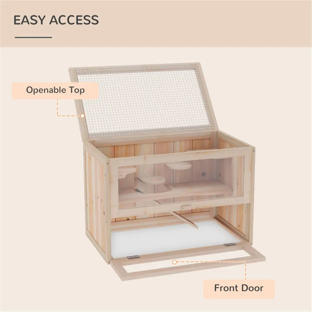 Wooden Hamster Cage - view 6