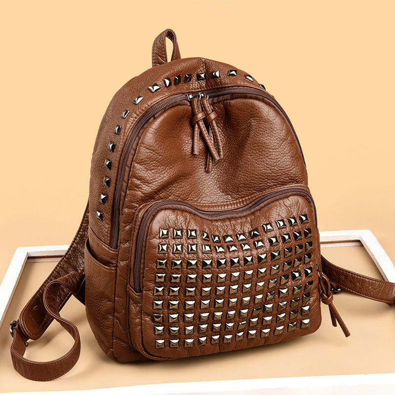 Computer Backpack Travel Travel Large Capacity Studded Backpack - view 2