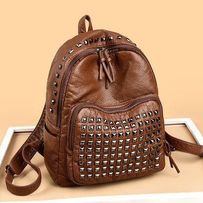 Computer Backpack Travel Travel Large Capacity Studded Backpack - view 2