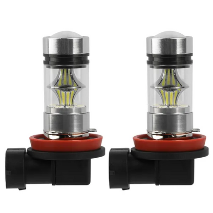 2PCS 1000lm 100W LED Fog DRL Light Bulb IP65 Water-Resistant 360 Degree Beam Angle 6000K White By Eggracks By Global - view 3