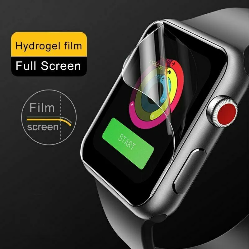 3PC TPU Hydrogel Screen Protector For IWatch Watch - view 5
