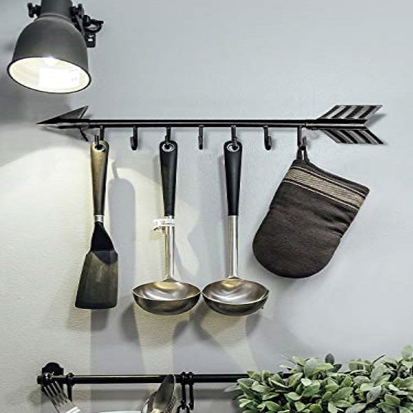 Modern Bow Arrow Wall Hooks Space Saving Entryway Coat Rack Hat Hanger For Hallway Bedroom Organization - view 5