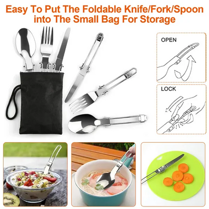 16Pcs Camping Cooking Ware Set Camping Stove Cookware Kit - view 6