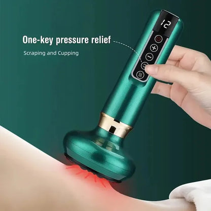 Body Gua Sha Scraping Massager. 12 Level Electric Vacuum Cupping Massager - view 3