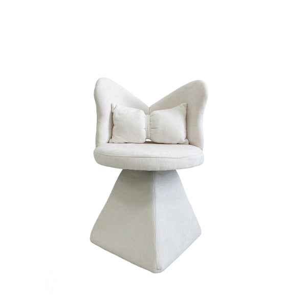 Vanity Chair With Butterfly Back,Swivel Accent Chair Dining Chairs,Makeup Stool For Bedroom Dressing Table