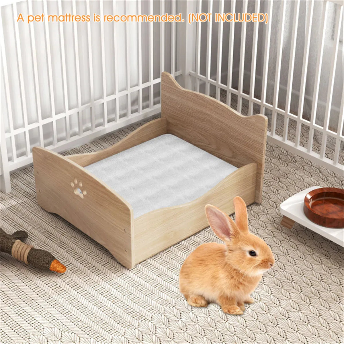 Elevated Pet Bed Frame 21" x 18" x 20" - view 4
