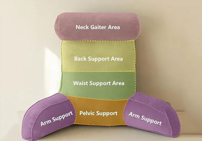 Sofa Bed Head Reading Pillow, 85x60cm, 5 Colors - view 2