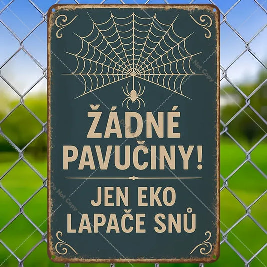 Vintage Czech Style Slogan Metal Wall Decor Humorous Life Quotes Iron Sign For Home Bar Garage Cafe Christmas
