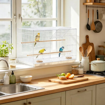 Bird Cage with Easy to Clean - view 5