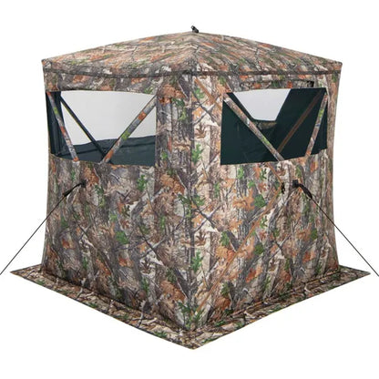 Stealth Hunting Tent With Pop-up Design, 150D Flame-Retardant Blackout Cloth (UV50+ & Waterproof), Fiber Glass Frame - view 5