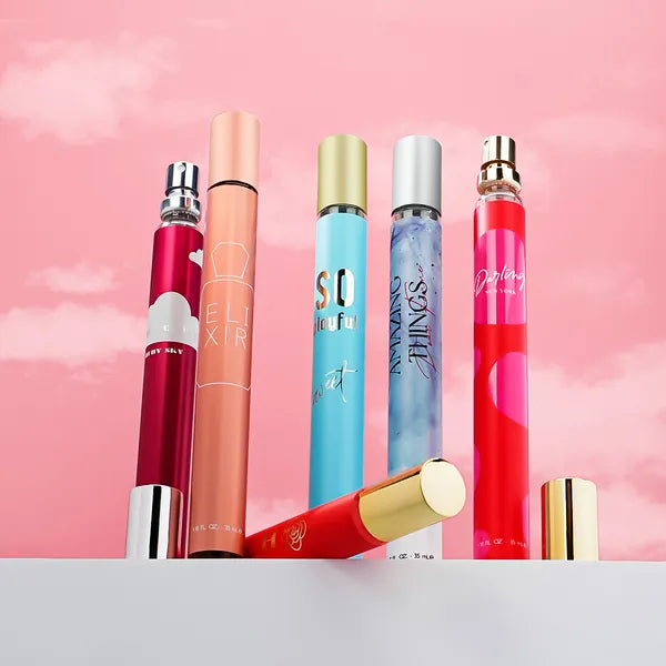 6pcs Travel Set, Women's Eau De Parfuma Spray, Long Lasting Fragrance, 6 Different Flavor, Perfect For Holiday Gifts - view 5