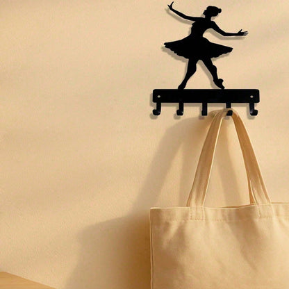 Sturdy Ballet Dancer Wall Hooks For Home Organization And Decoration