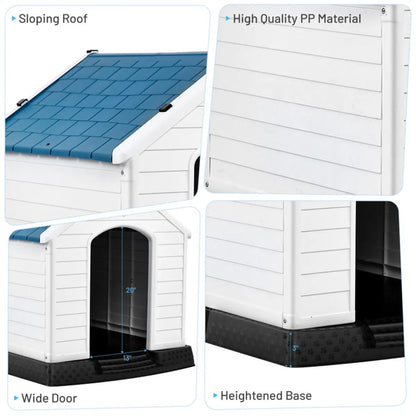 33.5" Dog House of Plastic.pet house - view 5
