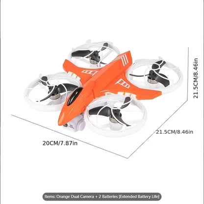 New Remote-controlled Foldable Quadcopter Drone X3 With Electric Adjustable HD Dual Cameras, Screen Remote Control - view 4
