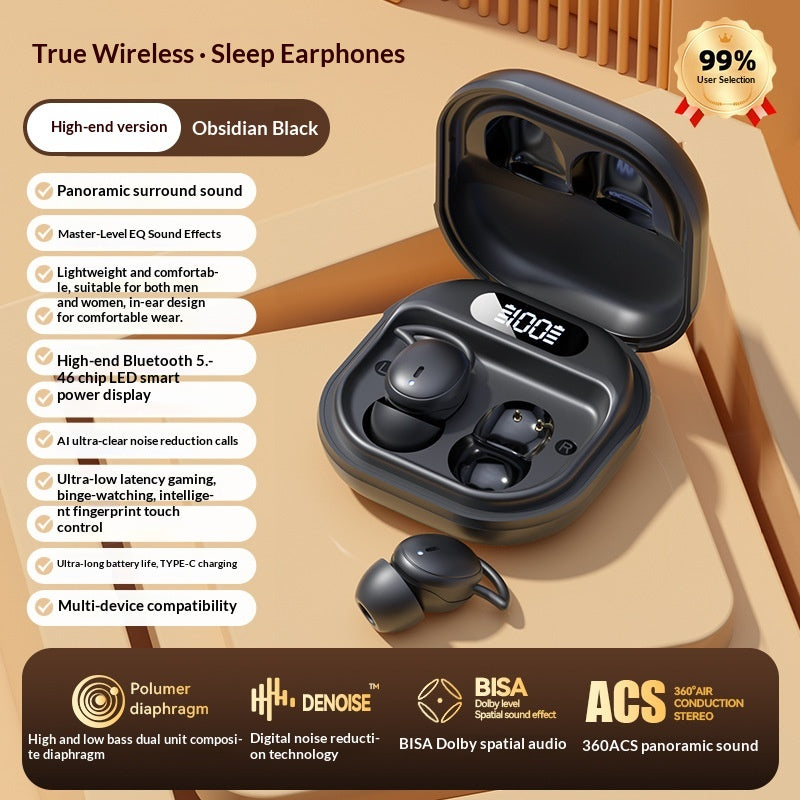 Wireless Bluetooth Earbuds For Side Sleepers - view 7