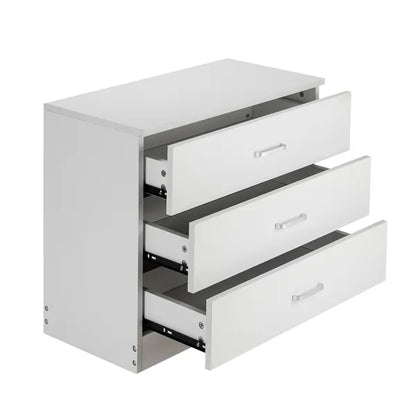 Wood Simple 3-Drawer Dresser White - view 5