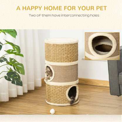 Wooden Cat House/Cat Trees / Cat Climbing Tower - view 3