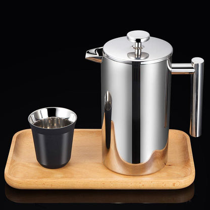 French Press Double-layer Stainless Steel - view 6