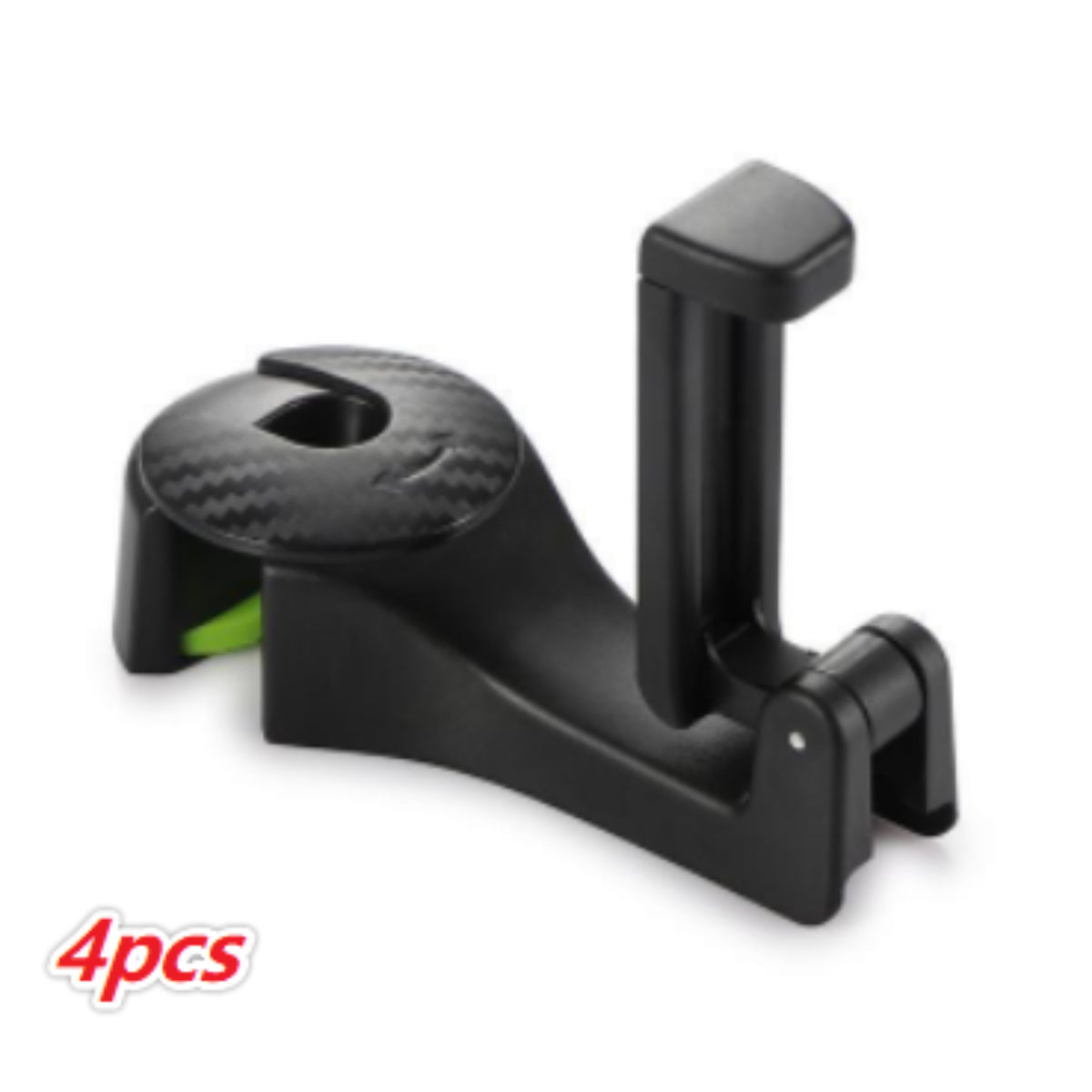 Car Headrest Hook with Phone Holder Seat Back Hanger for Bag Handbag Purse Grocery Cloth - view 10