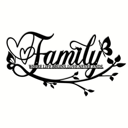 Vintage Floral Wall Plaque Elegant Script Happy Home Sign Farmhouse Rustic Wall Decor for Living Room Bedroom Entryway - view 8