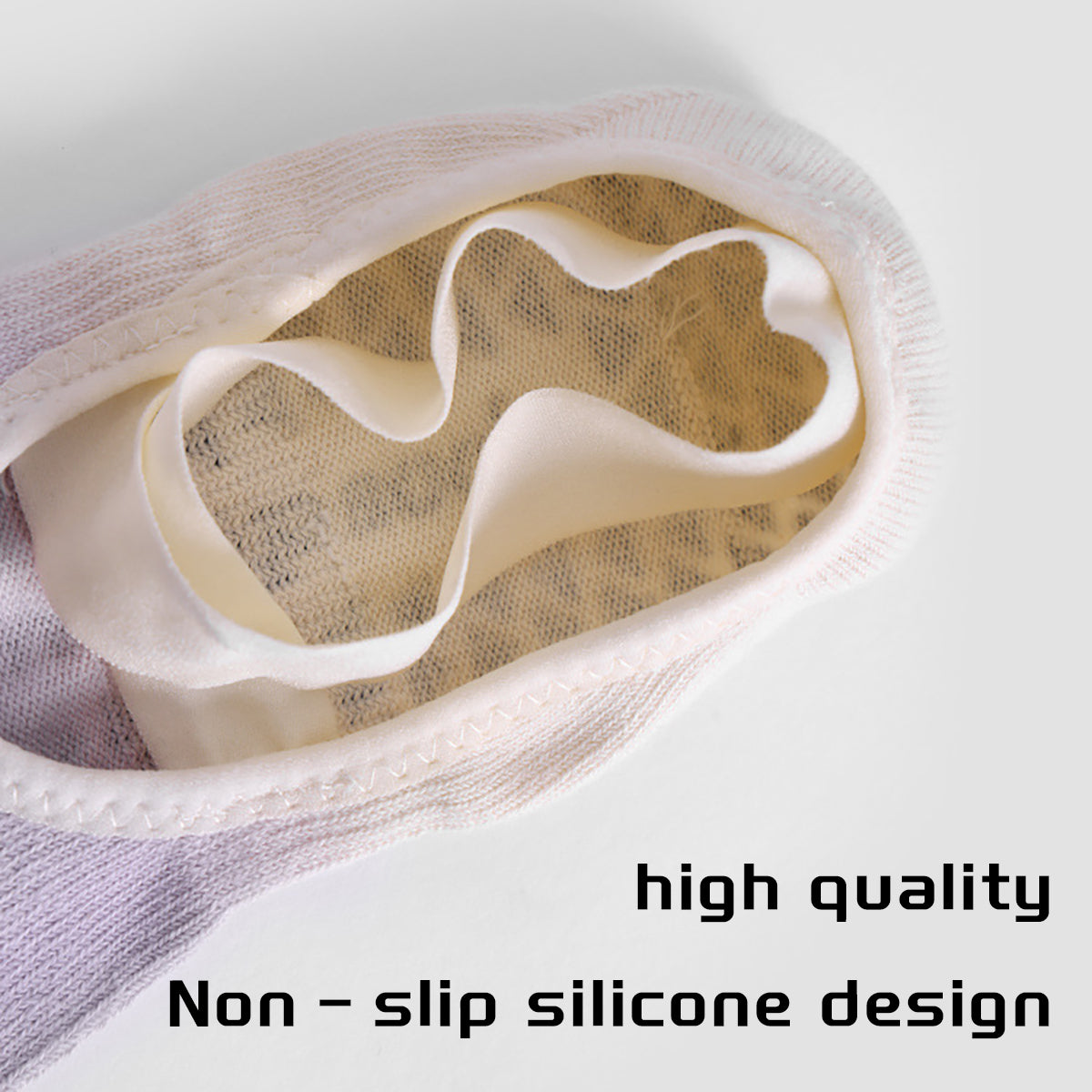 Yoga Socks For Women With Grips Grippy Yoga Socks For Women Men Non-Slip Full Toe Sticky Grip Accessories For Yoga - view 6