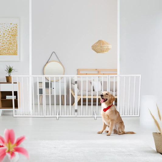 The Wooden Dog Fence White - view 2